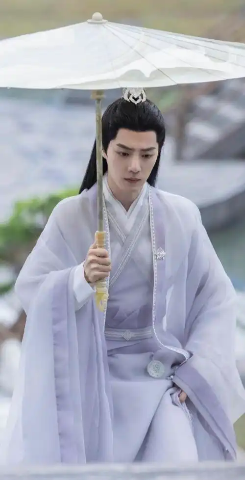 肖战玉骨遥玉笛白衣路透粉丝评论古装剧男神天花板