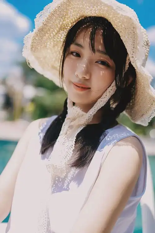 微微一笑很倾城 日系少女写真 胶片风格