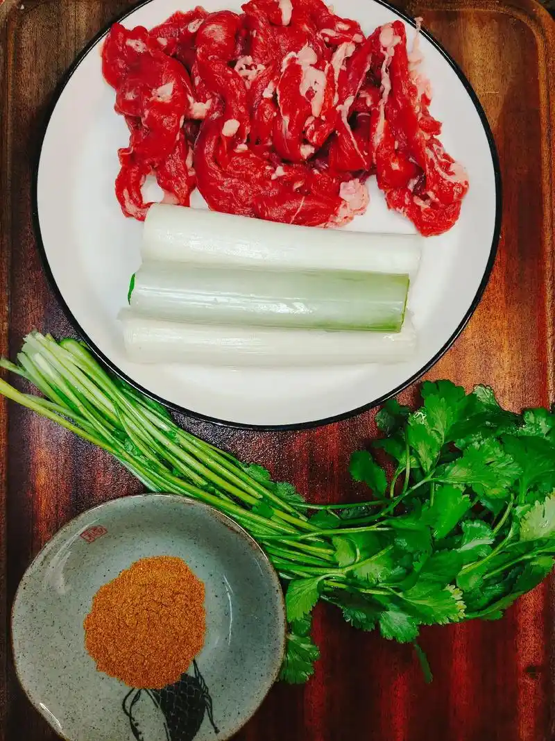 葱炒羊肉羊肉片除了涮还能炒