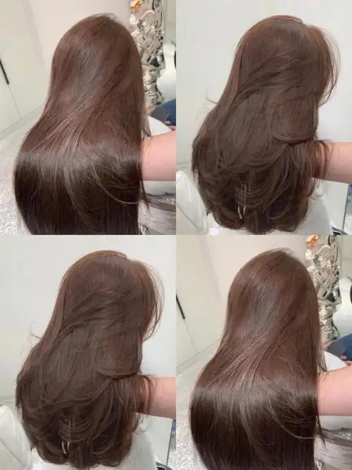 巧克力棕色格外显气质会衬肤色非常的嫩白低调又不失时尚感可以让你的