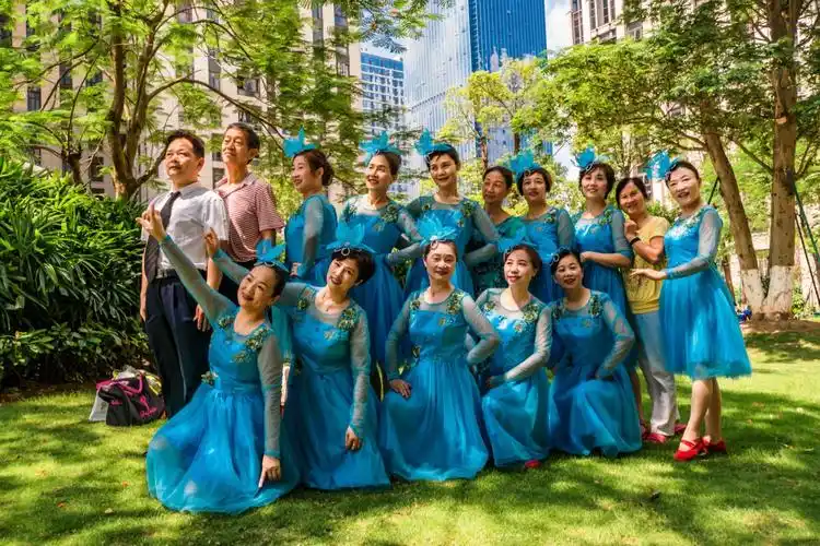 万科欧泊艺术团舞蹈队义演花絮