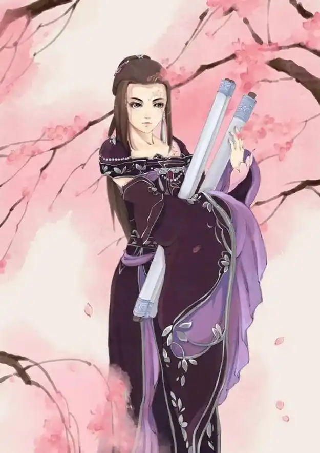 古风美女 女性 古装 插画 唯美 美女 美人 古风人物 古风女子 倾国