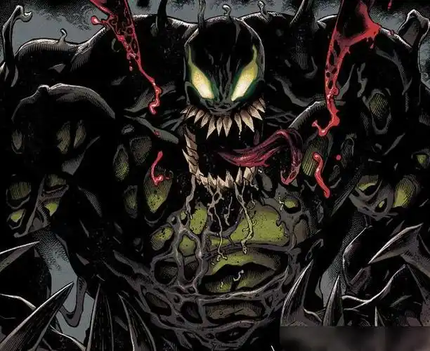 《毒液》当共生体附在浩克身上,漫威最强怪物出现了!