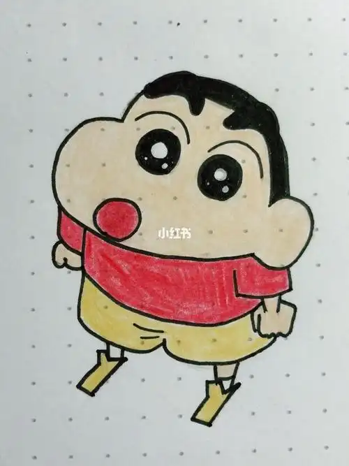 蜡笔小新简笔画步骤 蜡笔小新简笔画步骤图 | 第2页 | 多想派