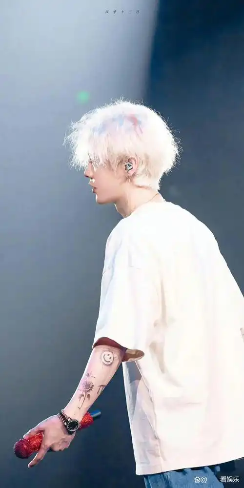 鹿晗武汉演唱会惊艳登场!白金发色闪耀夺目,染发健康隐患成焦点