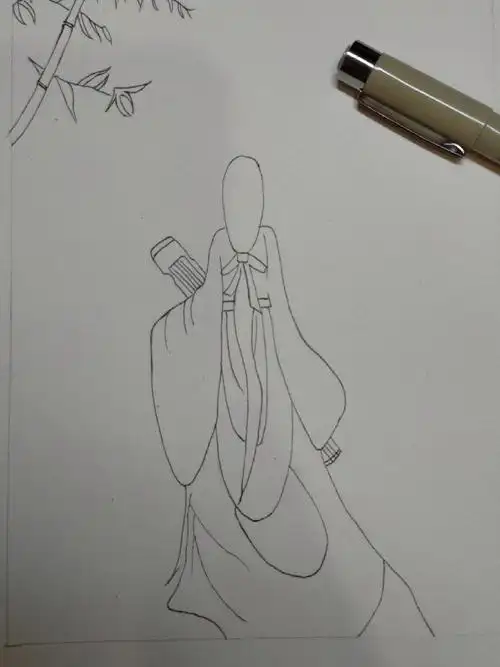 日常打卡4古风背影