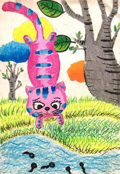 儿童画考级1至10级作品示范文旅部艺术发展中心美术考级