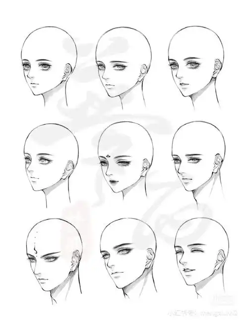 绘画参考##五官参考