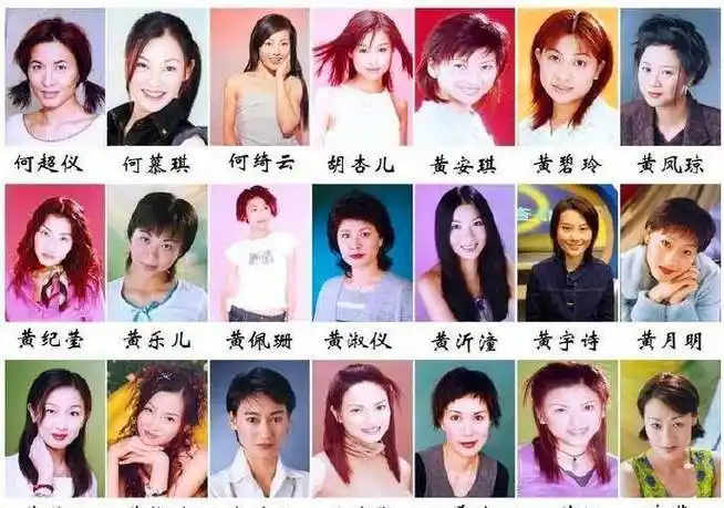 这些演员中,可能你只认识胡杏儿,前几年也一直是tvb的当家花旦,什么我