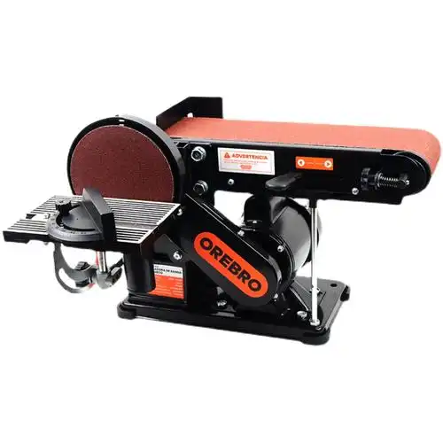 带机砂盘木工金属打磨机台式抛光机立式砂带砂带机