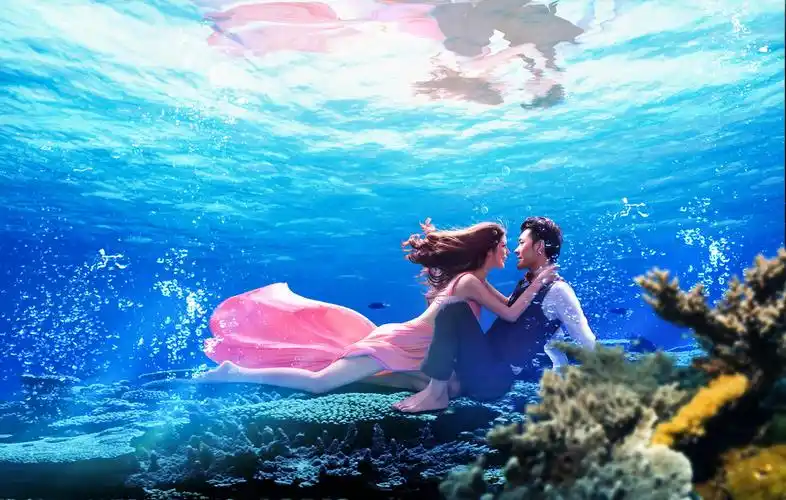 水下婚纱照必须要会游泳吗?