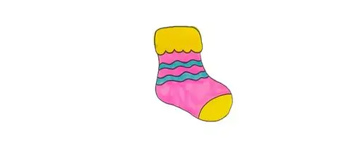 简笔画袜子图片内容