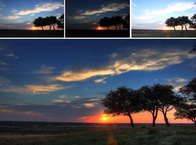 采用photomatix pro软件把三张hdr照片合成为一张最终的作品照片.