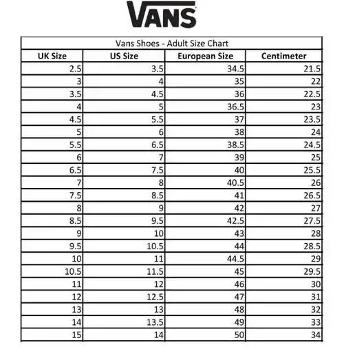 vanswardlow经典低帮大童板鞋