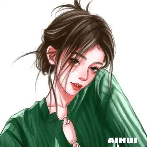 手绘头像鞠婧祎