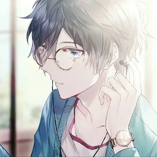 帅气温柔男生动漫头像文艺范qq男生头像