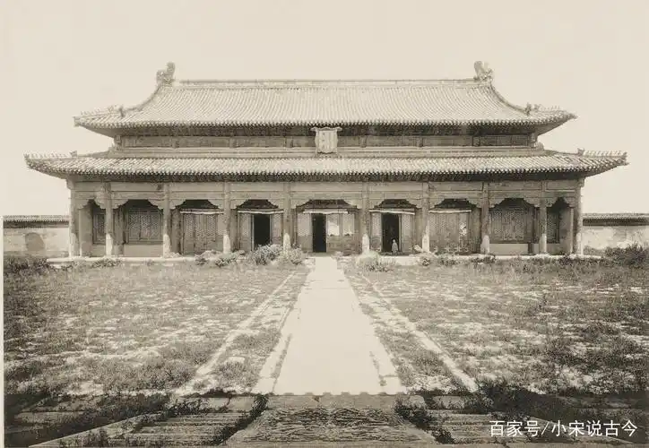 清朝故宫老照片,那时候的故宫很多和现在不一样