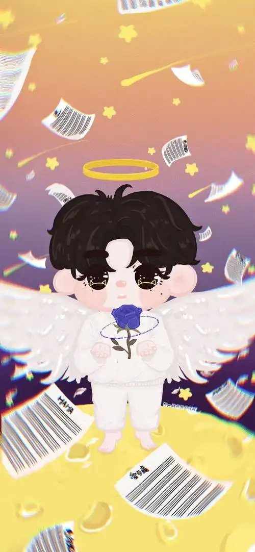 麻麻送上一组手机壁纸~  @蔡徐坤    图/画手95号@m-rabbit  文