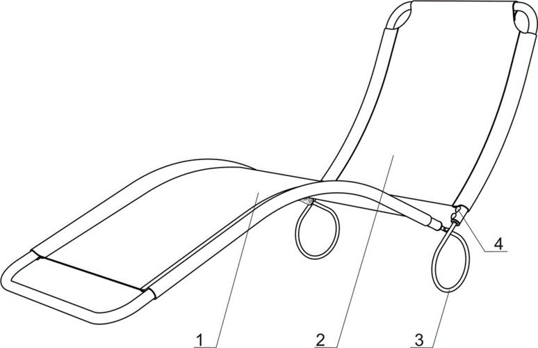 一种休闲躺椅的制作方法