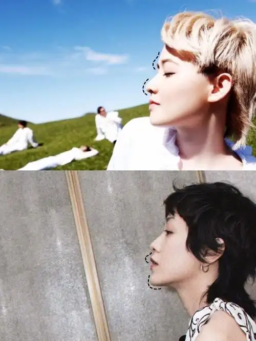 不少人都说郭采洁和范晓萱长得像,我也这么认为04.