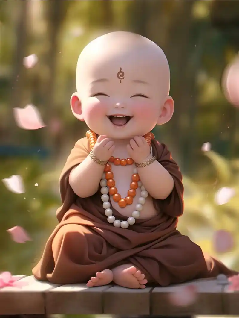 小和尚头像#超萌 #愿所求皆所愿05 #修心修行 抖音首页搜 - 抖音