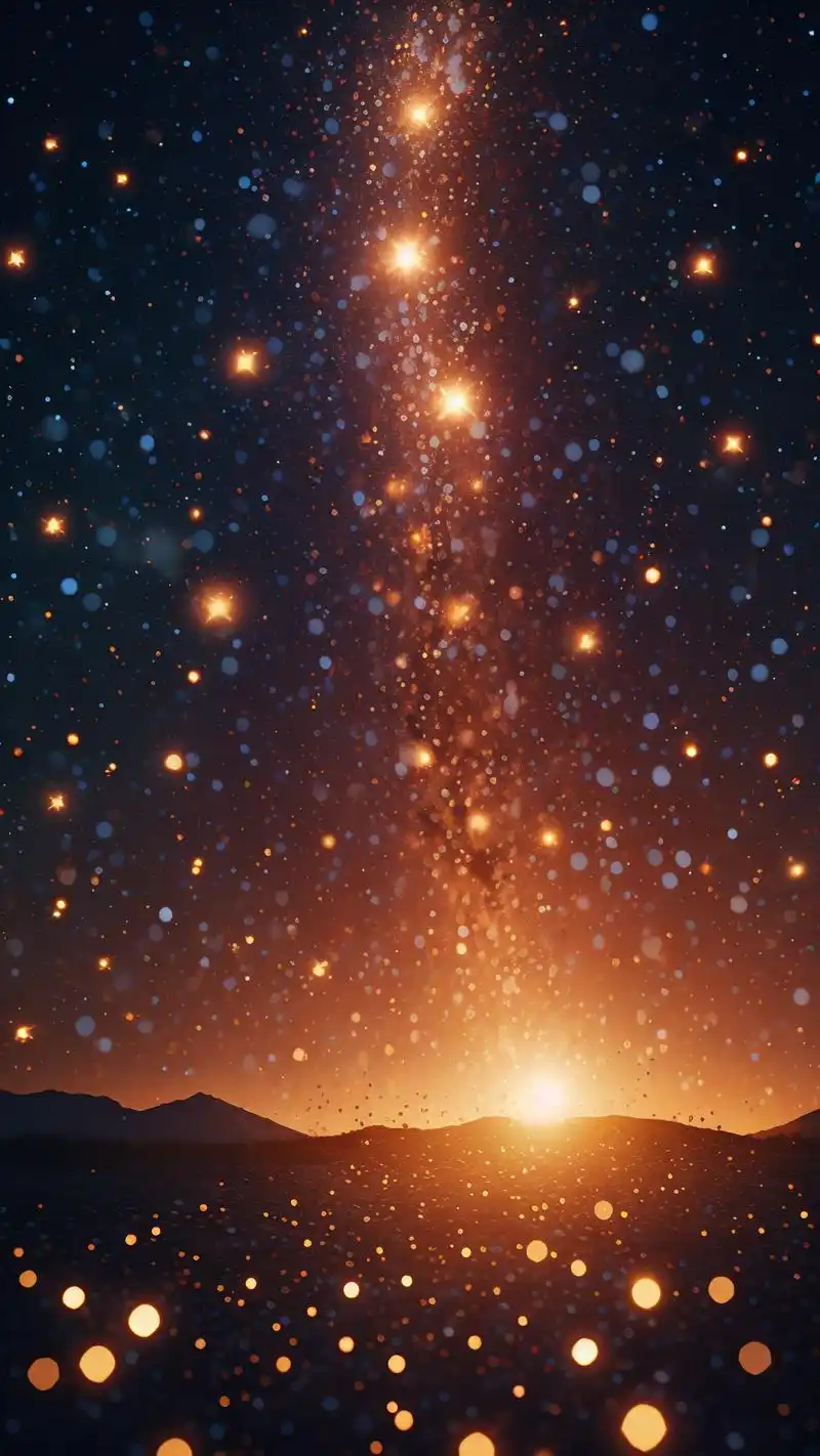 治愈系星空锁屏壁纸9078