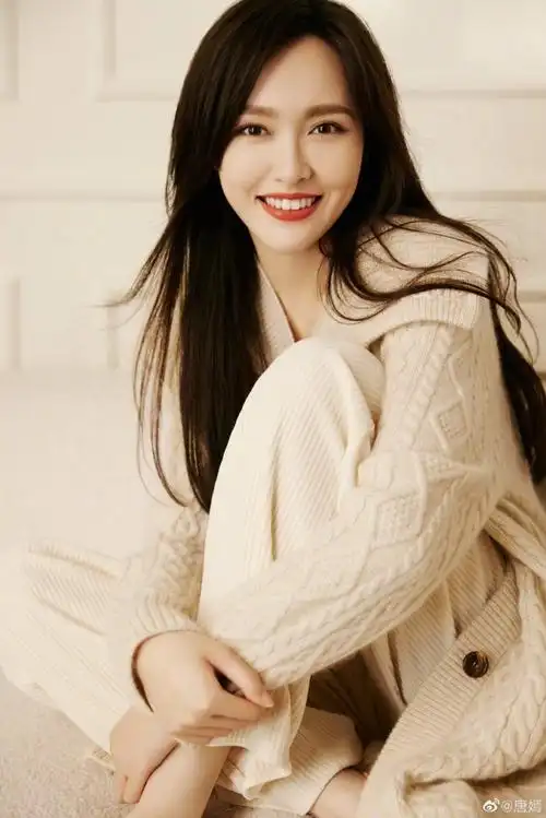 唐嫣晒初秋美照图片