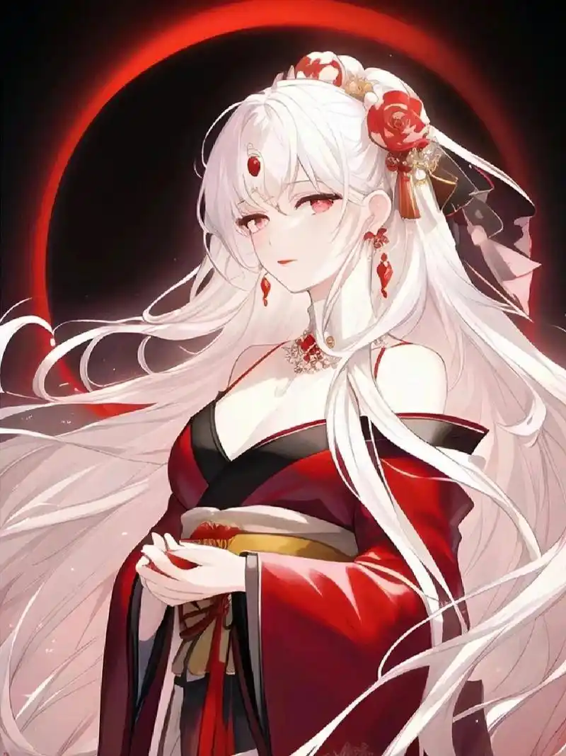 霸气高冷彼岸花女生头像