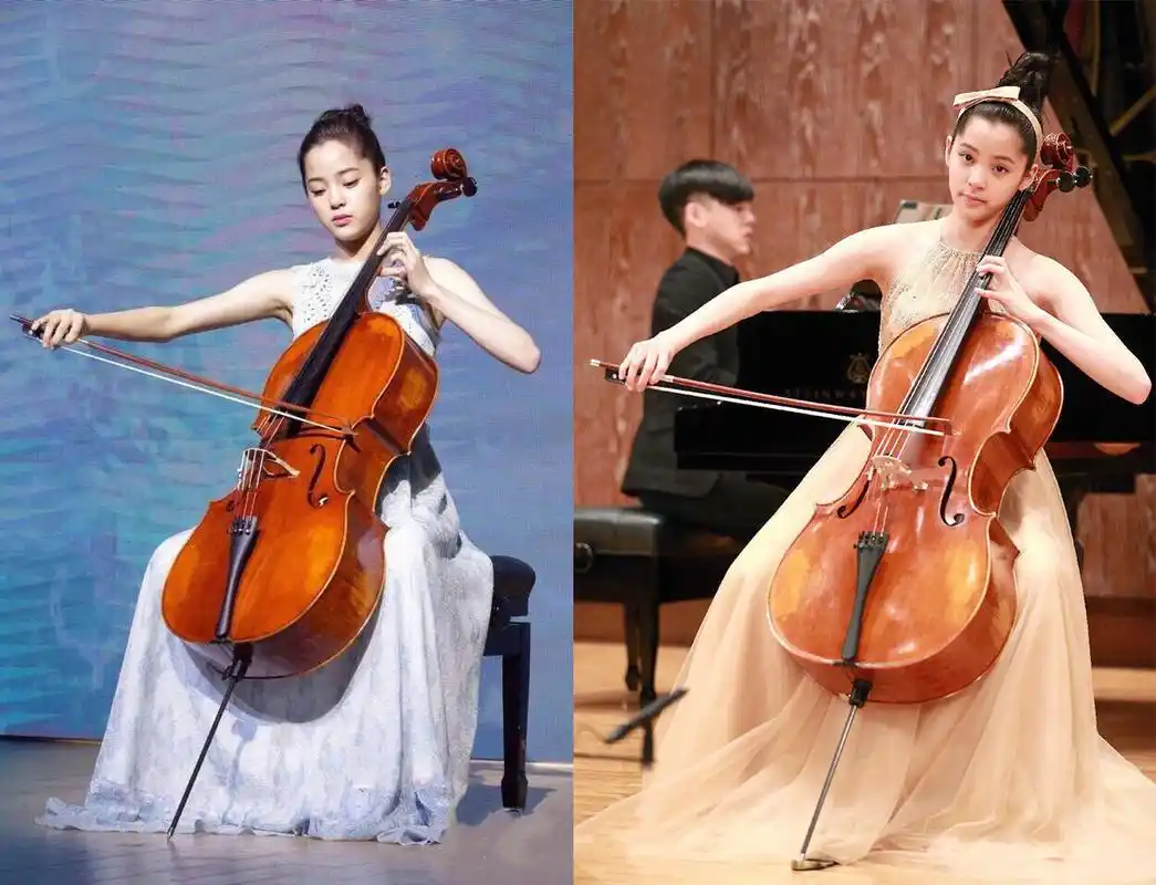 欧阳娜娜拉大提琴美成女神,网友:这时候的她是真有魅力!