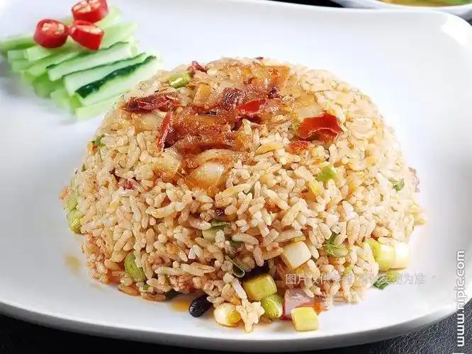 回锅肉炒饭图片