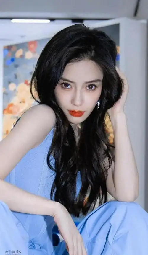 又一波angelababy美照释出|杨颖|唇色|橘红色_网易订阅