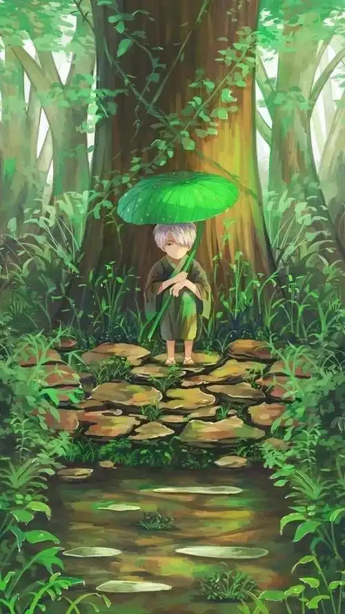 抖音上超火的的绿色壁纸