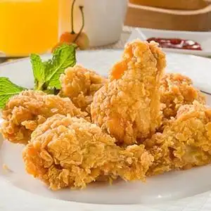 油炸鸡翅根半成品图片