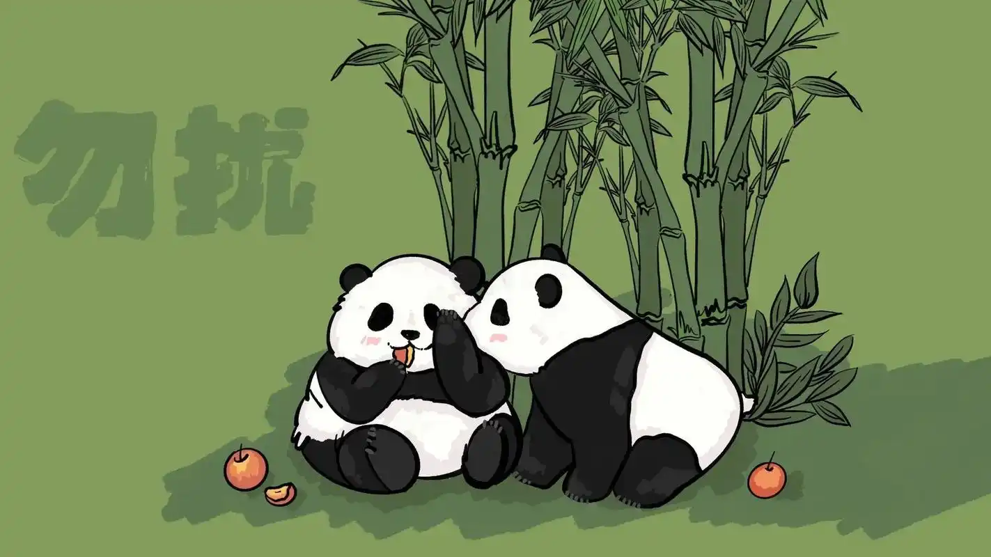 花花电脑壁纸又来啦 花花学会了拒绝 	 9215商用