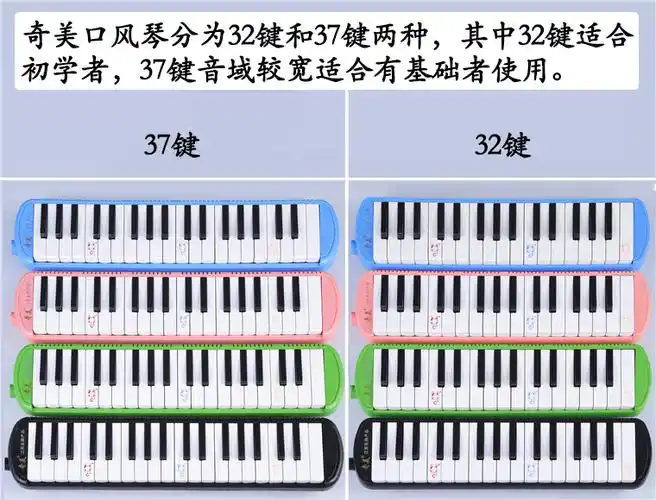 奇美口风琴32键37键儿童初学者学生用课堂教学成人专业演奏乐器