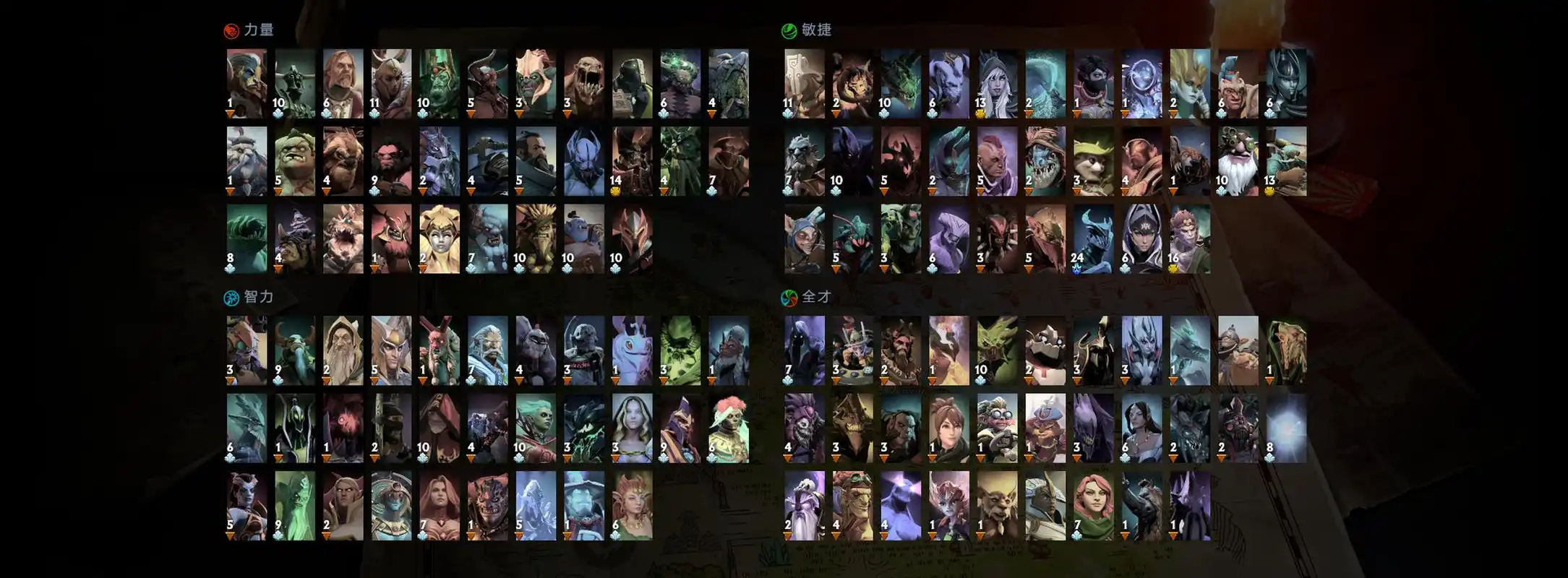 英雄界面现在有了新的布局 #dota2新版本大展宏图##dota2