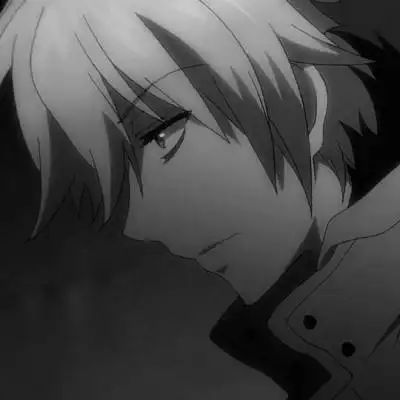 软锦男生动漫黑白高冷头像