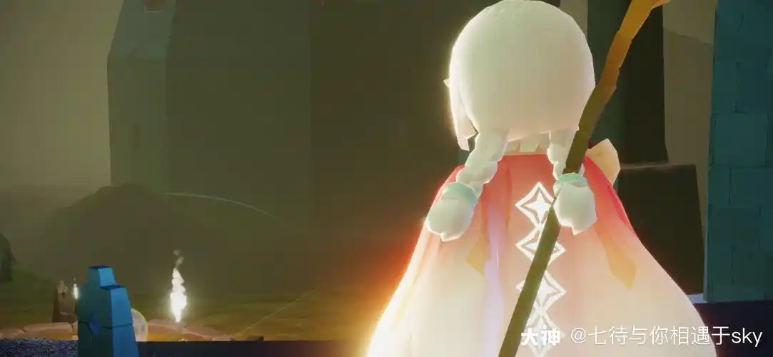 光遇日常# 麻花辫辫不.