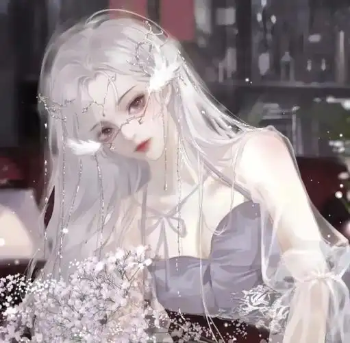 动漫女头闺蜜头像仙气可爱