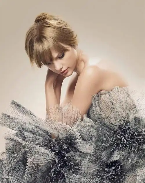 泰勒·斯威夫特高清冷艳美照,楚楚动人!__财经头条