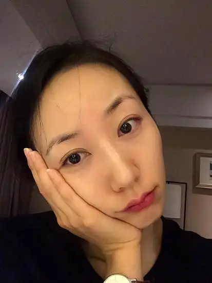 韩雪晒素颜清秀字体获一致好评图