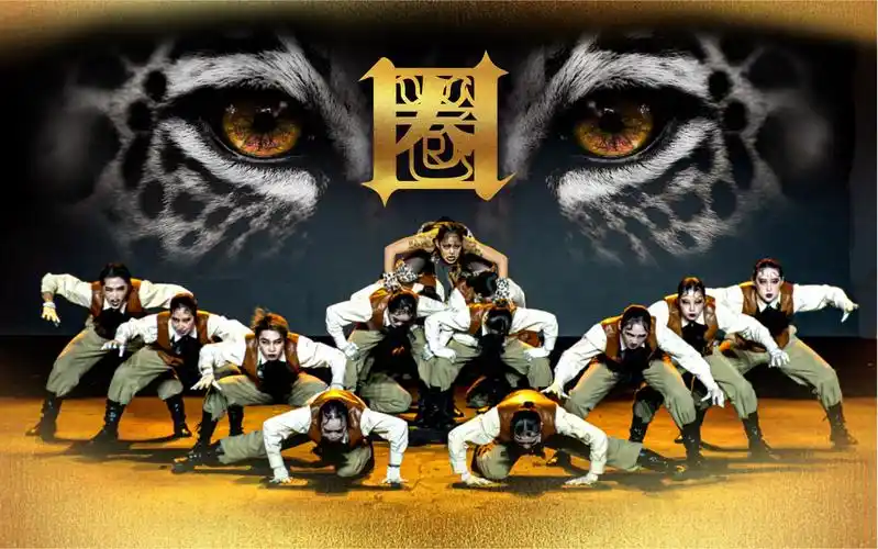 北京耐克高校街舞联赛齐舞冠军,password街舞社原创编舞作品《圈》