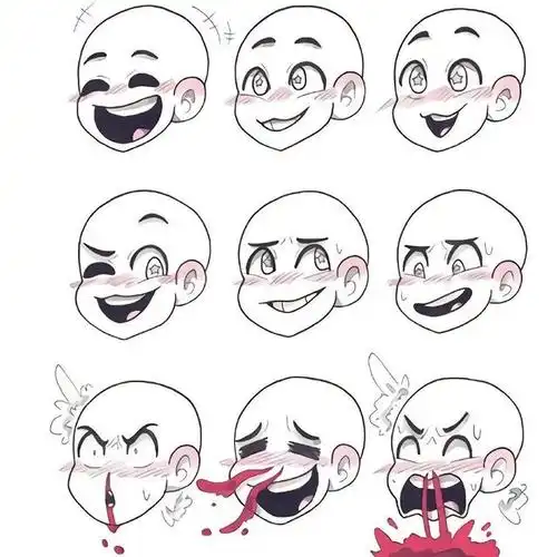 动漫手绘——丰富你的人物表情拒绝脸瘫