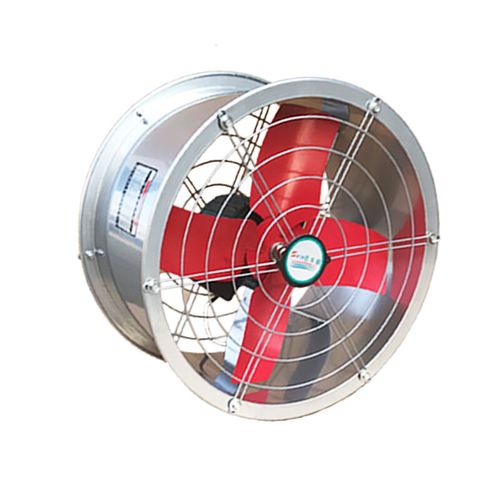 扑哩扑剌24寸强力大功率工业排气扇圆筒管道抽风机厨房抽油烟排风扇