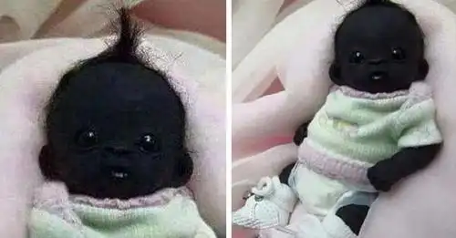 直击世界上最黑的婴儿,晚上竟还有特异功能?如今长大变这样.