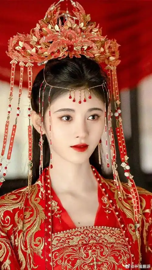 女明星古装婚服造型##古装婚服造型