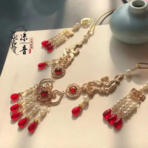 39一只包邮山海歌璎珞项圈明制百搭款