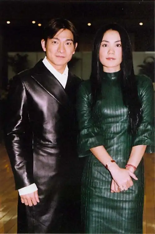 图文:99年cma颁奖典礼-刘德华与王菲-4