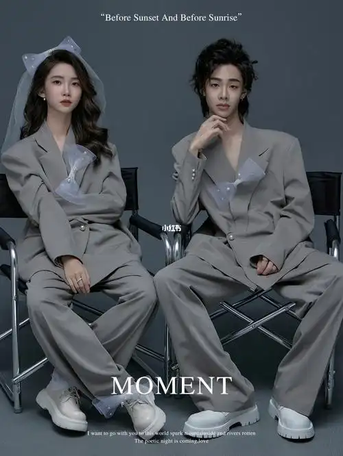 一眼沦陷的情侣西装婚纱照60出片率超高