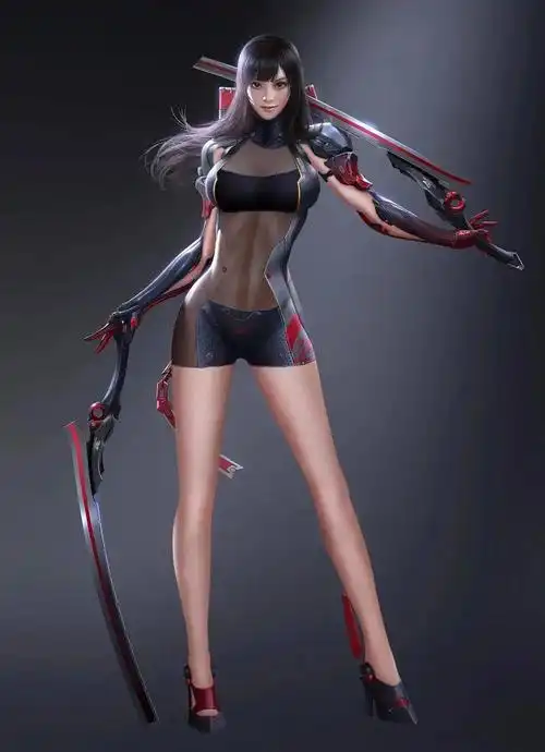 穿越火线孙尚香紧身衣全身照超惊艳高清无水印美图鉴赏